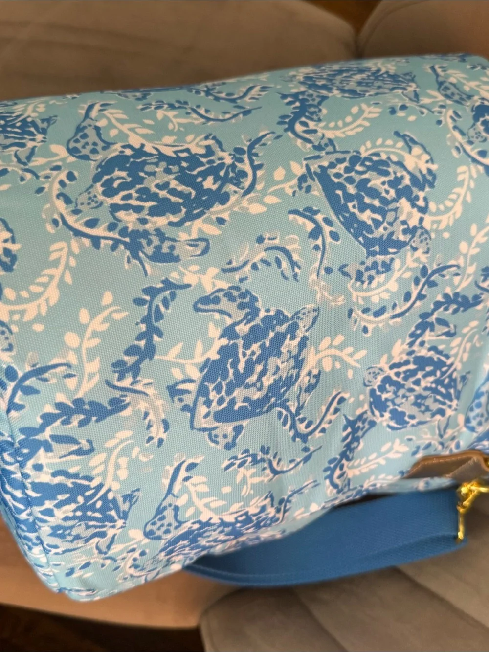 Lilly Pulitzer Blue Insulated Cooler/Bag